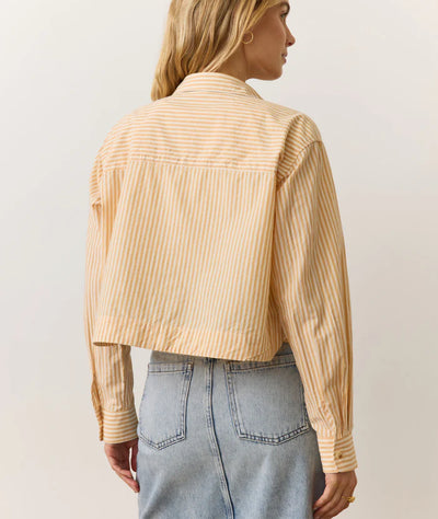 Cali Poplin Cropped Shirt