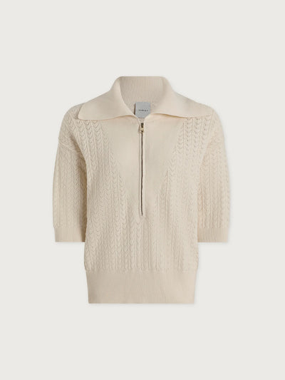 Arney Half-Zip Knit Polo