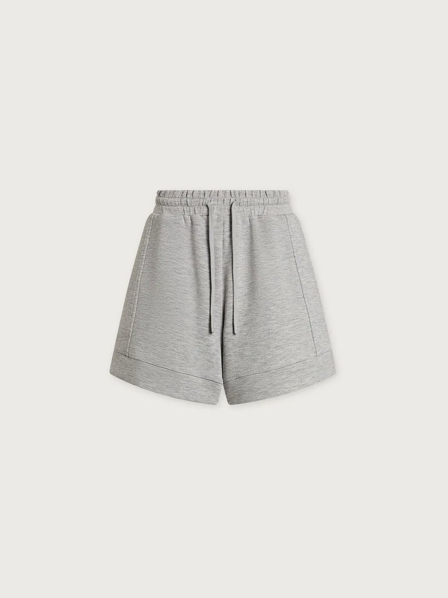 Atrium High Rise Short 4.5 in Light Grey Marl