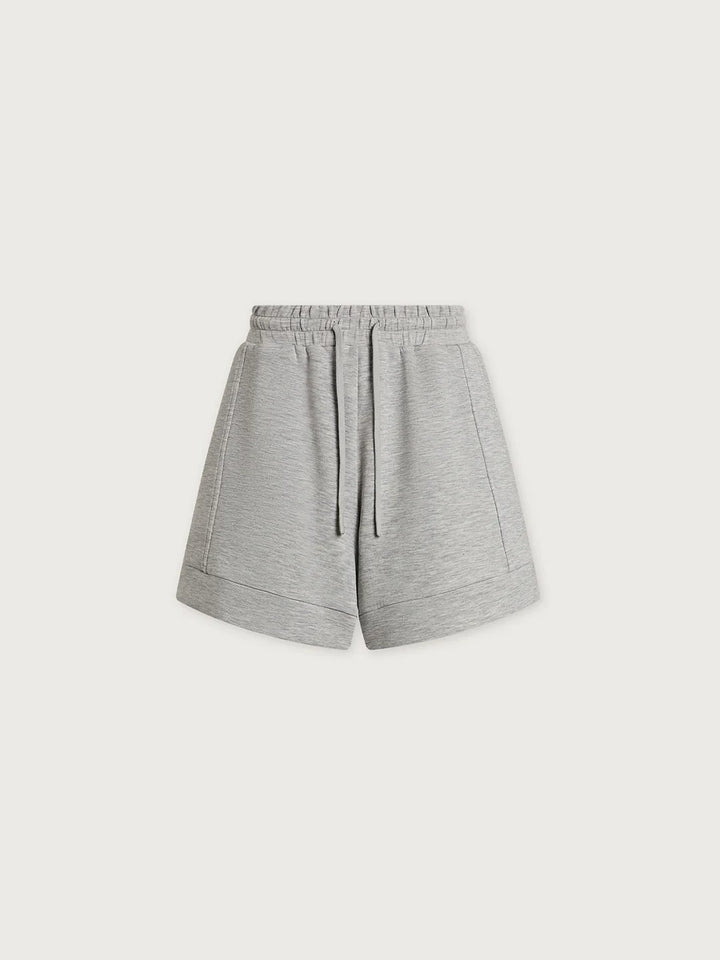 Atrium High Rise Short 4.5 in Light Grey Marl