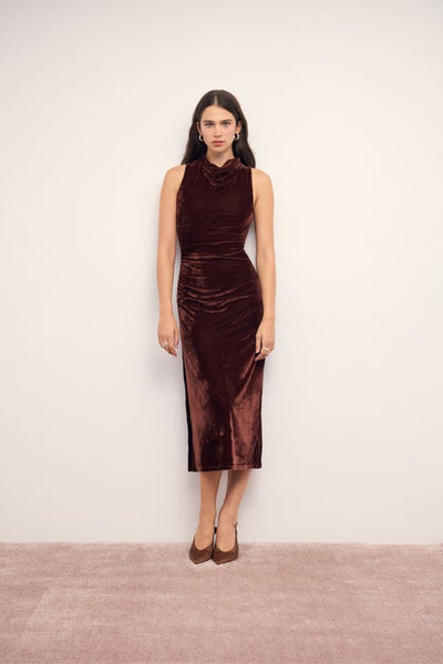 Sonja Velvet Midi Dress