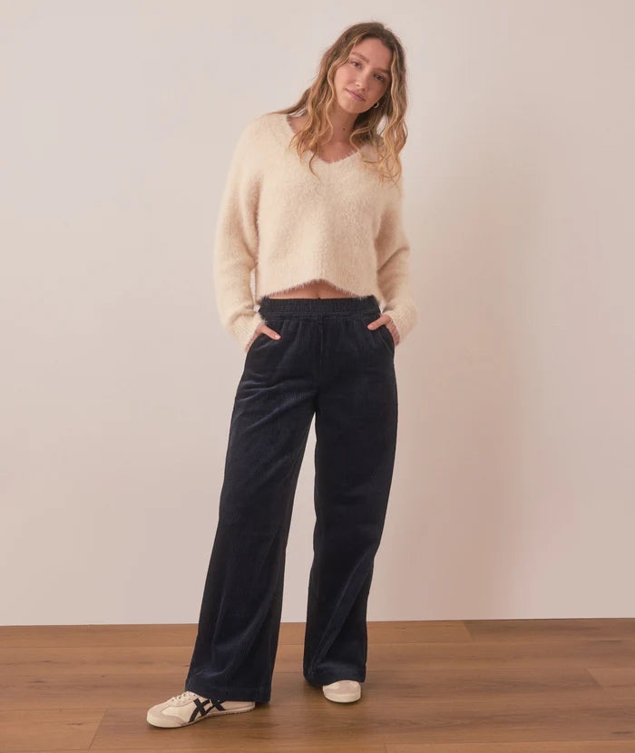 Allison corduroy trouser Sky captain