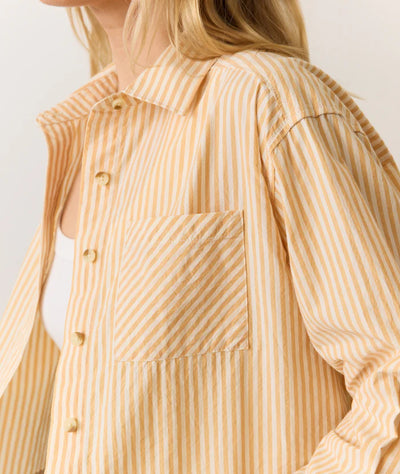 Cali Poplin Cropped Shirt