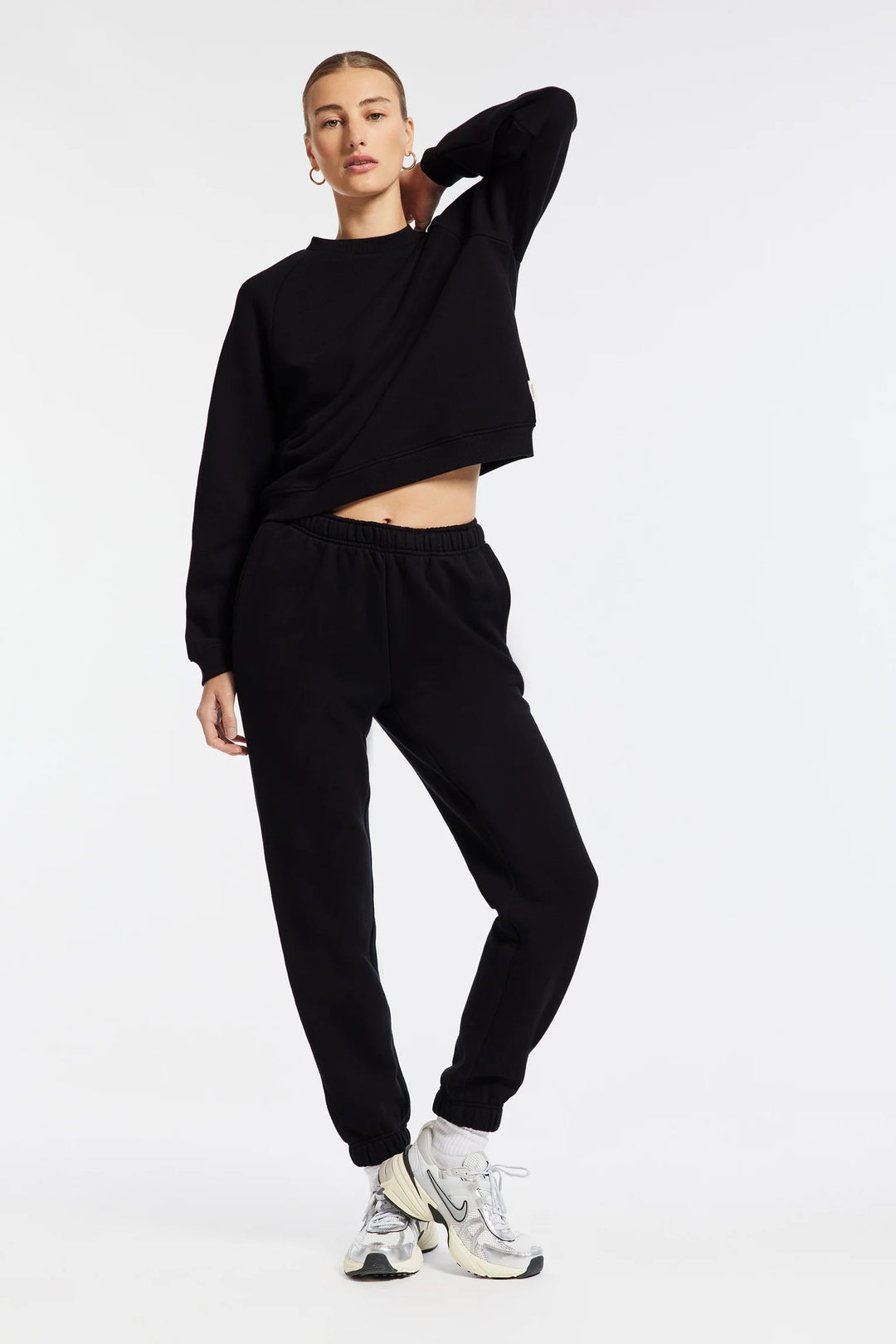 【WONDER WONDER】Fleece Pintuck 2Way Banding Wide Jogger Pt Fleece Pintuck Joggers | Haven Well Within