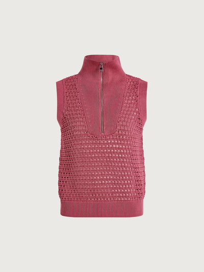 Bains Half Zip Tank