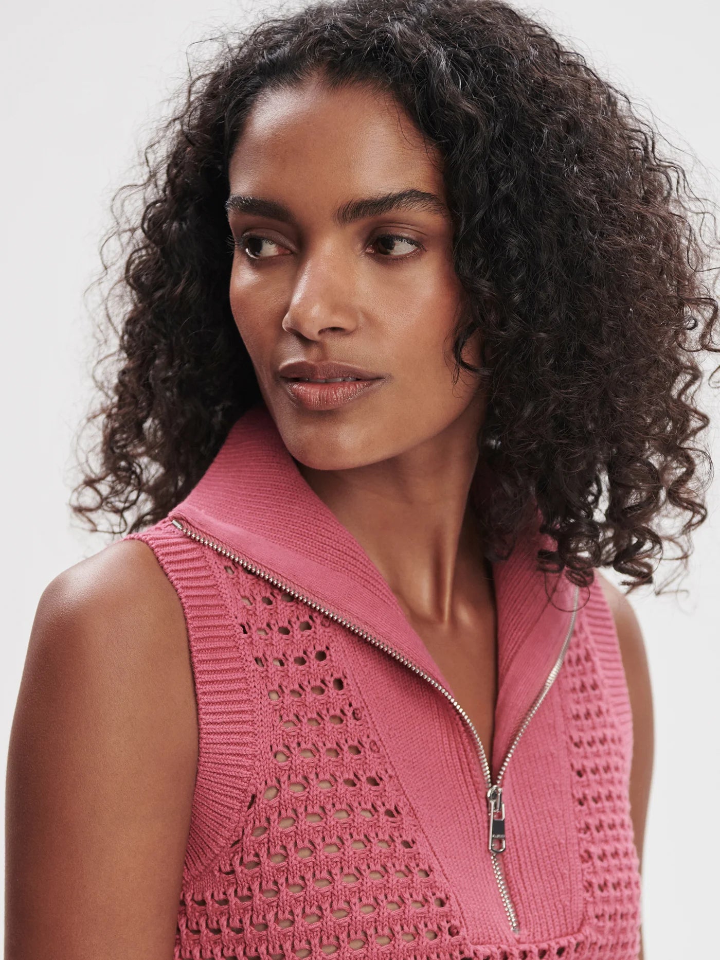 Bains Half Zip Tank