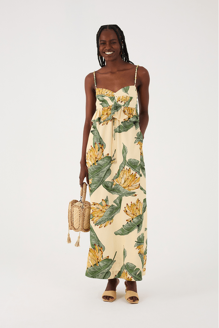 Banana Maxi Dress
