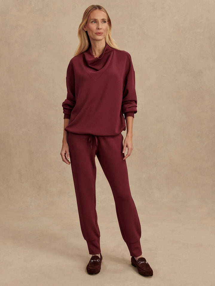 Betsy Sweat in New Maroon