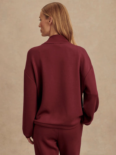 Betsy Sweat in New Maroon