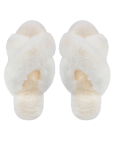 Beverly Fur Plush Slipper