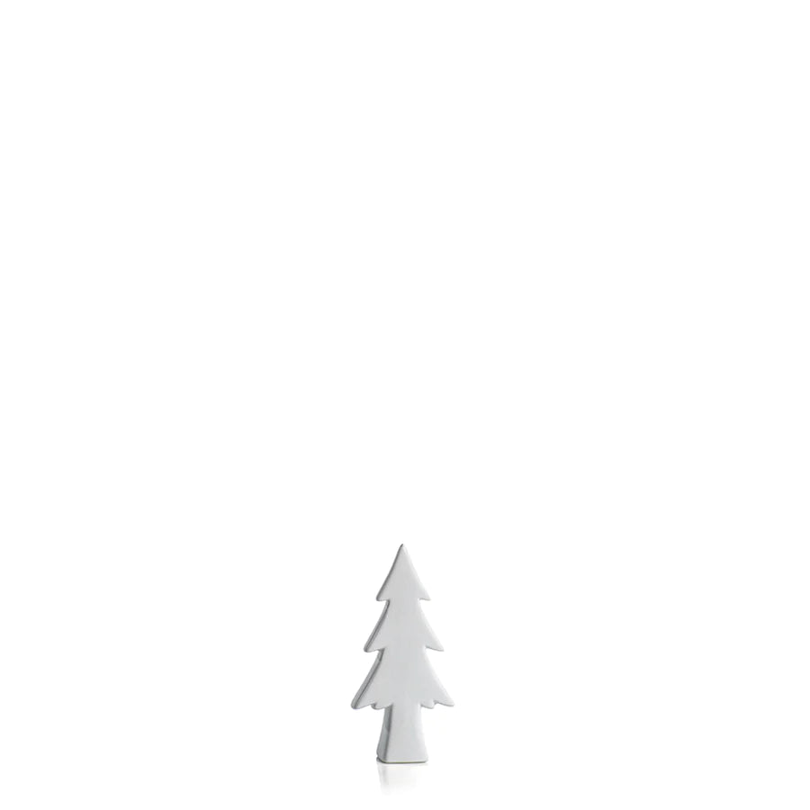 Matt White Decorative Tree