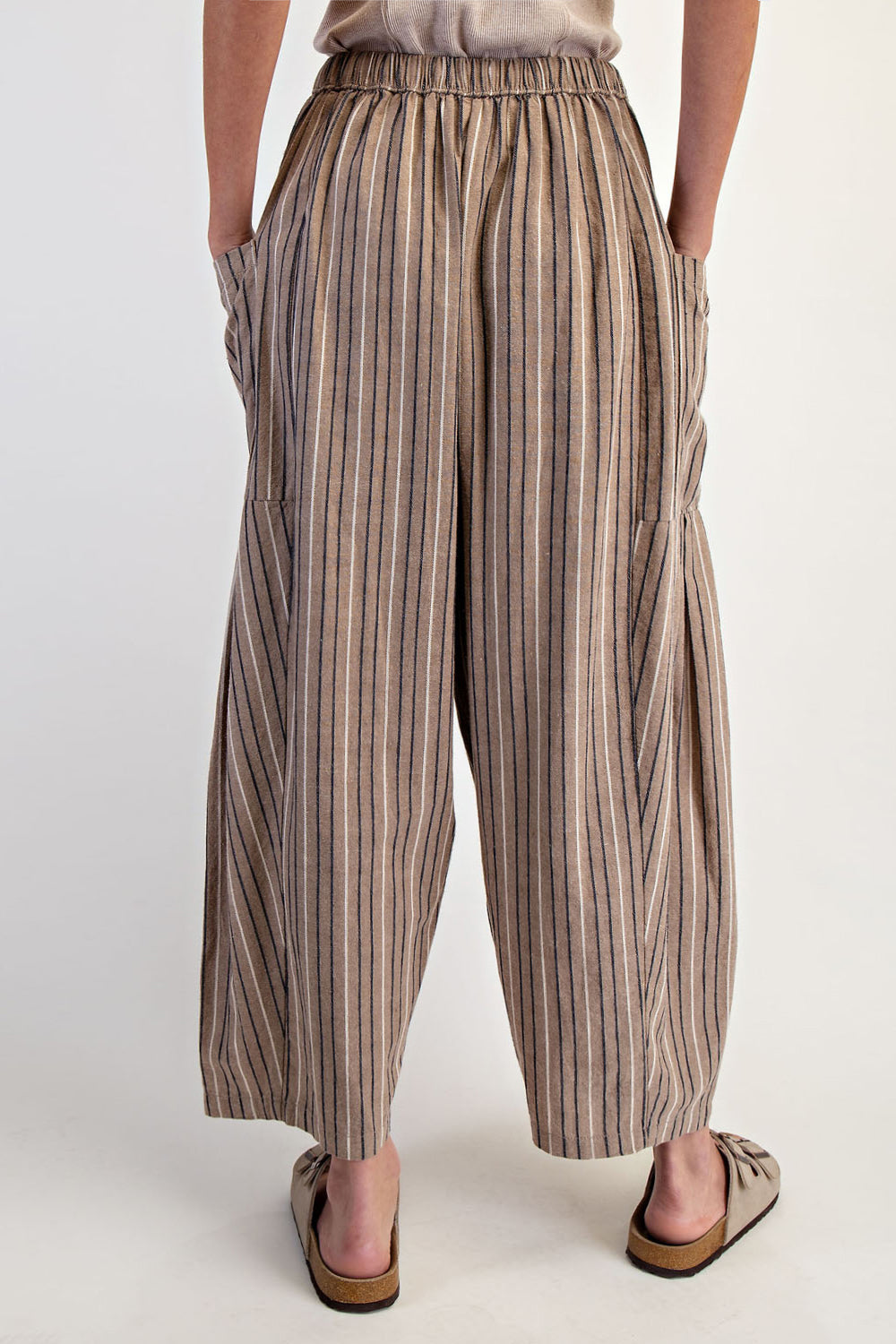 Wide Stripe Leg Pants