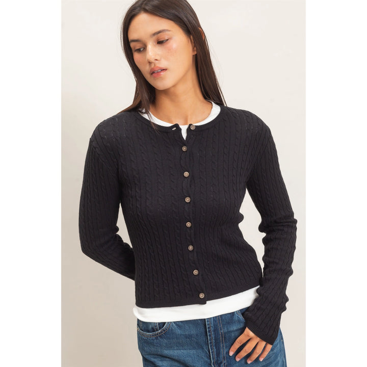 Cable Knit Cardigan