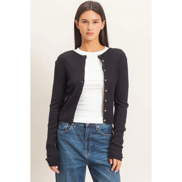 Cable Knit Cardigan