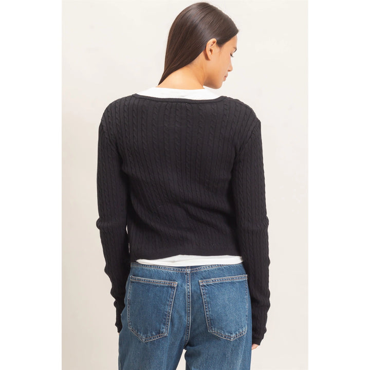 Cable Knit Cardigan