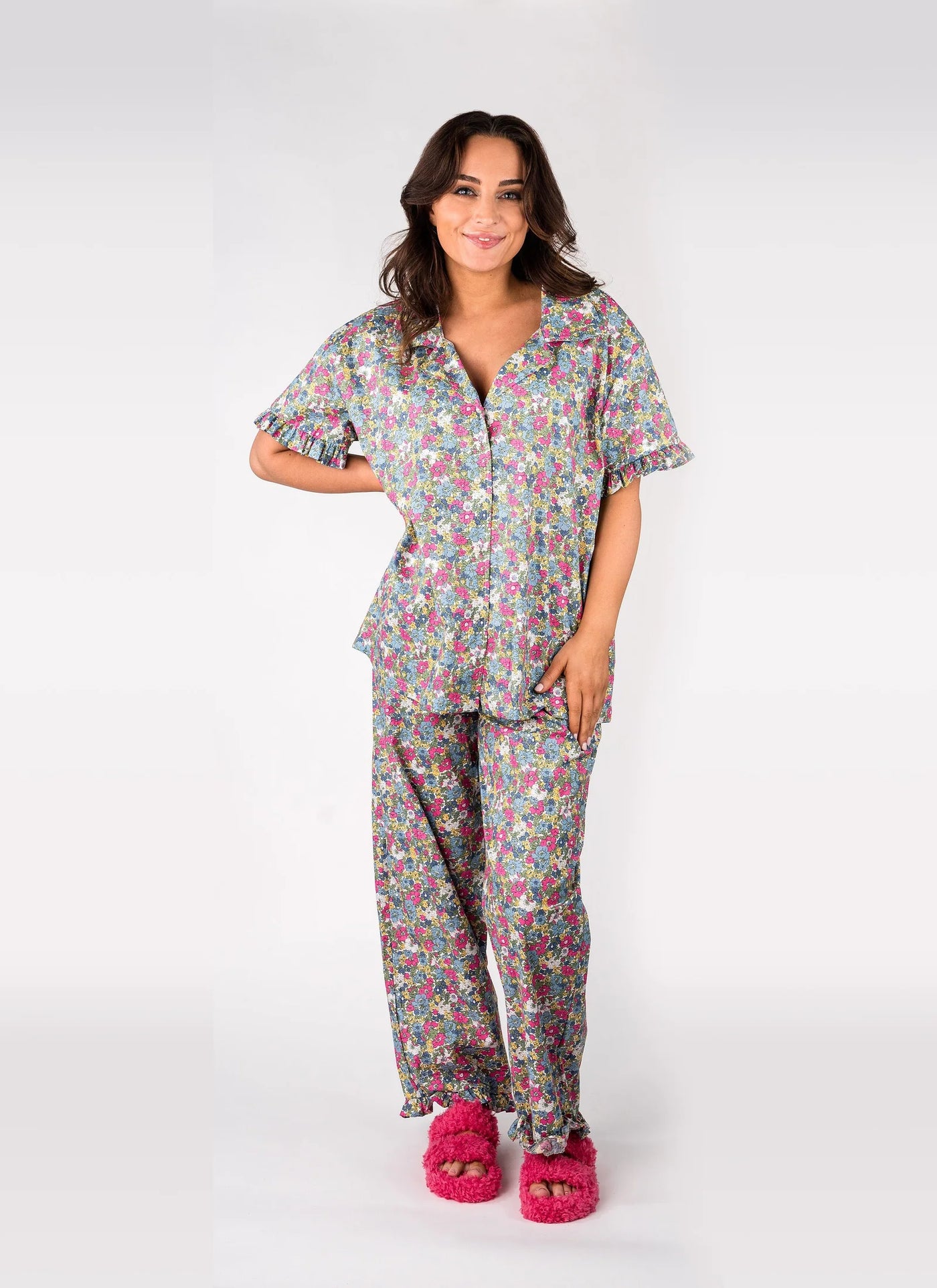 Charlotte Ruffle Lounge Pant