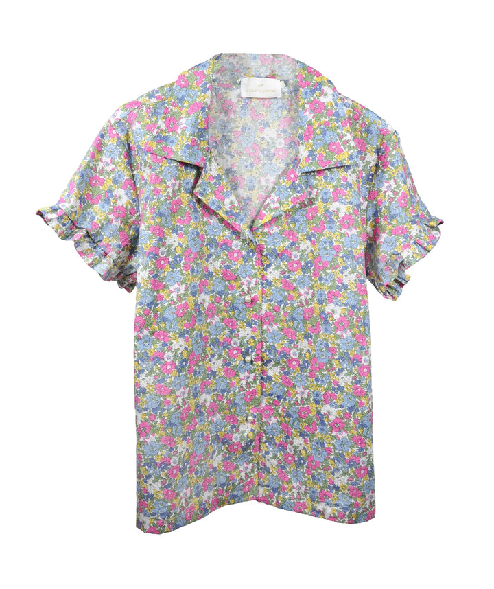 Charlotte Short Sleeve Lounge Top