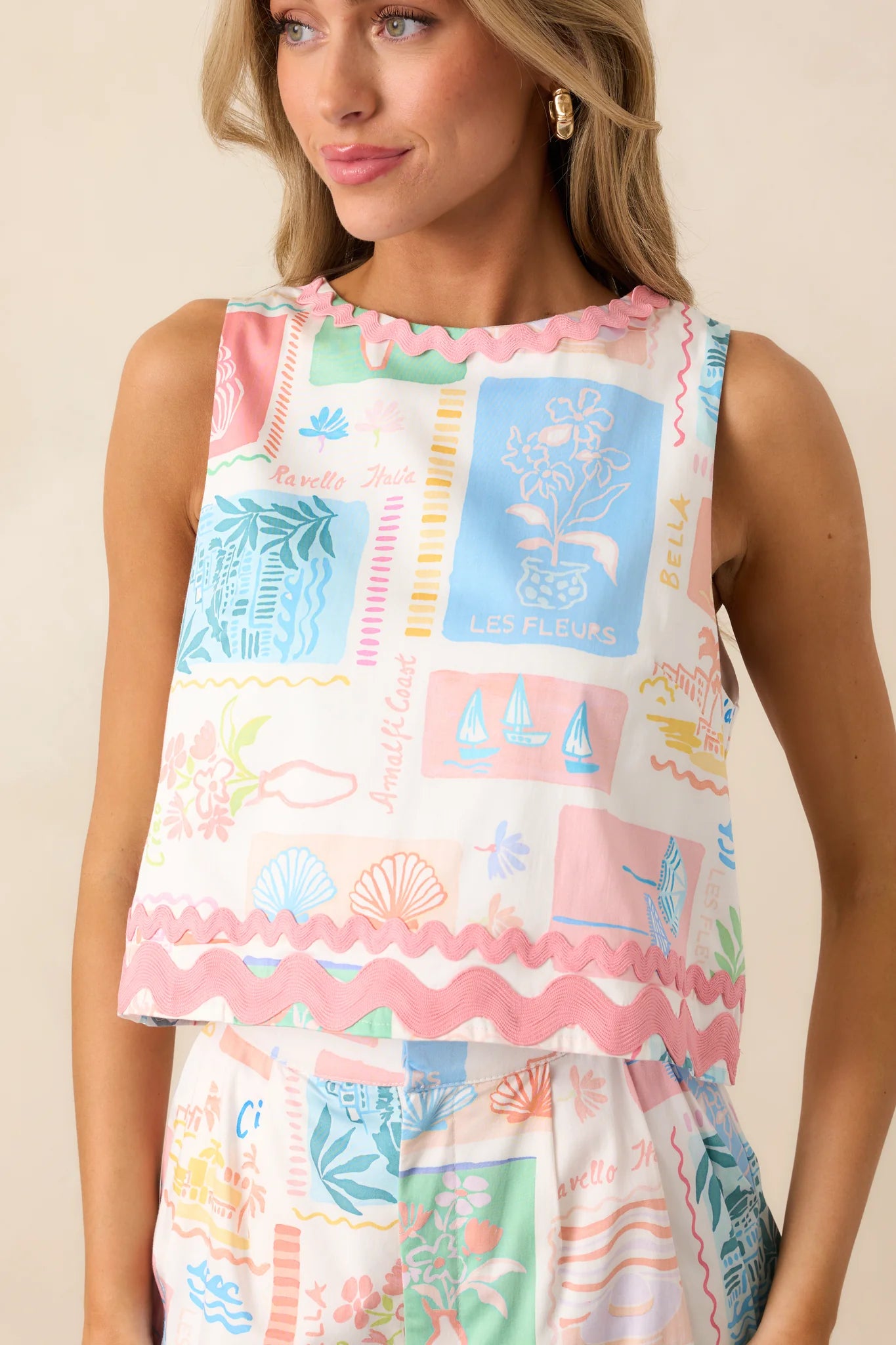 Claudia Sleeveless Top