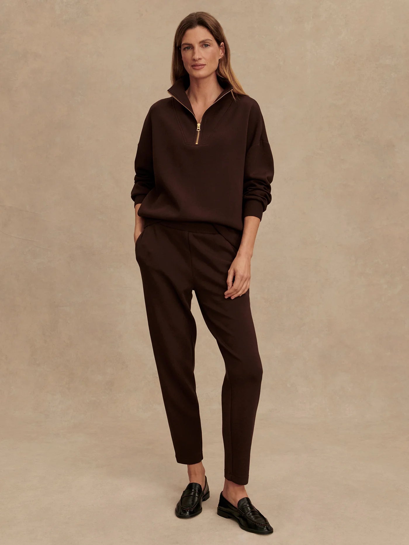 The Slim Pant 25 in Coffee Bean