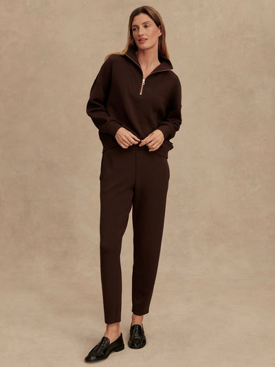 The Slim Pant 25 in Coffee Bean