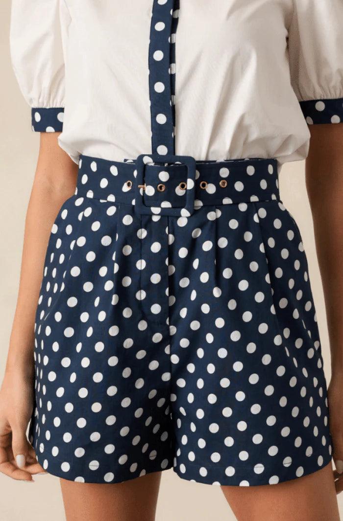 Colleen Classic Belted Shorts