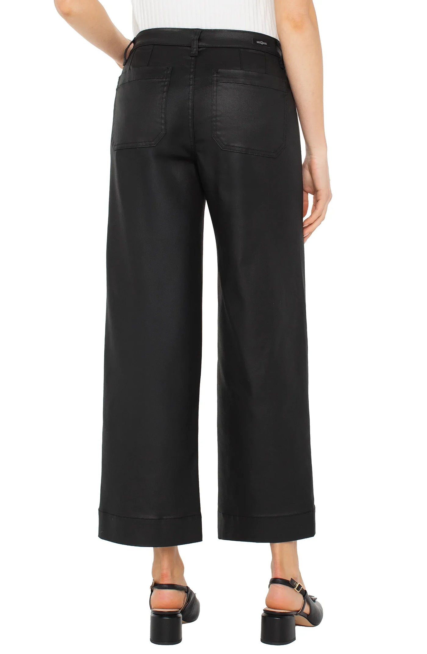 Crop Wide Leg w/ Patch Pockets 27" ins