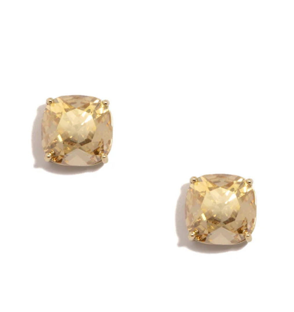 Luna Crystal Stud Earring