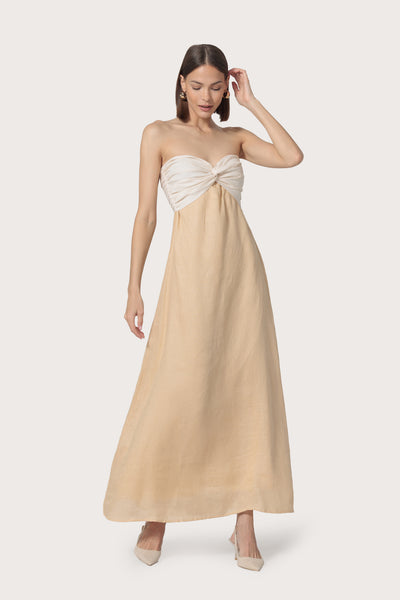Melody Maxi Linen Dress