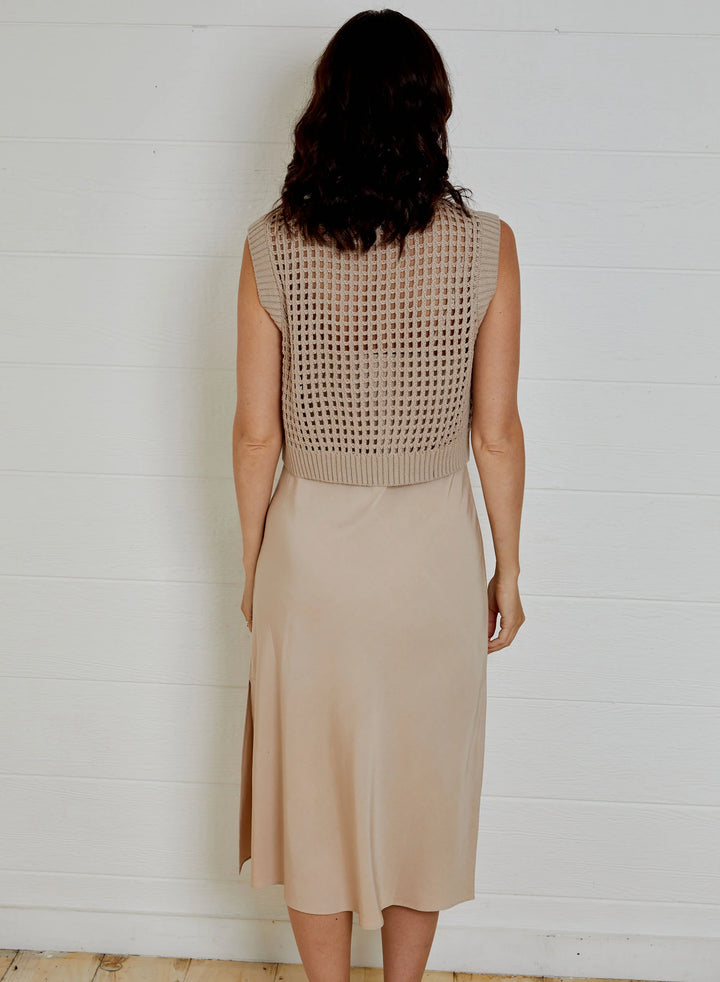 Pal Sweater Dress Combo - Sandstone
