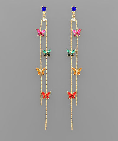 Butterfly Dangle Earrings
