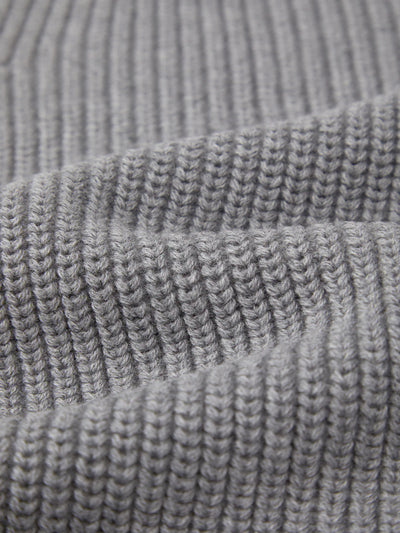 Emma Crewneck Shaker Sweater
