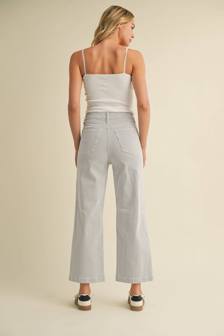 Patch Pocket Wide Leg