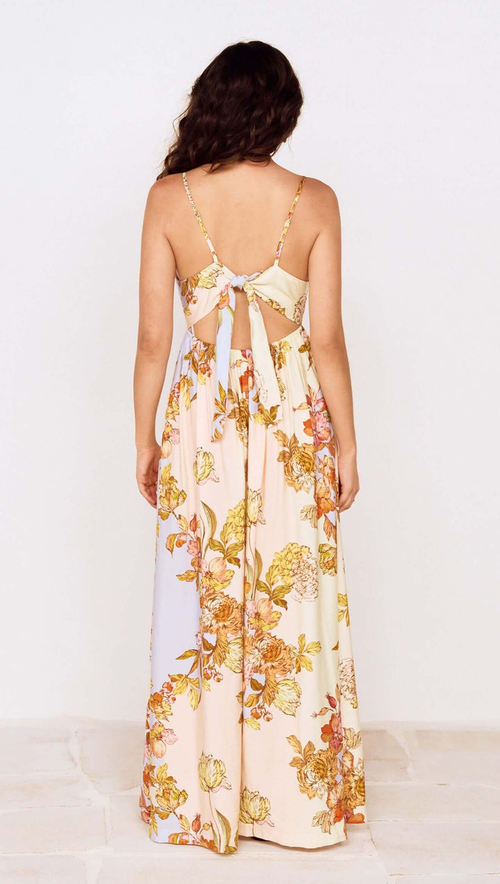 Fiore Tie Back Maxi Dress
