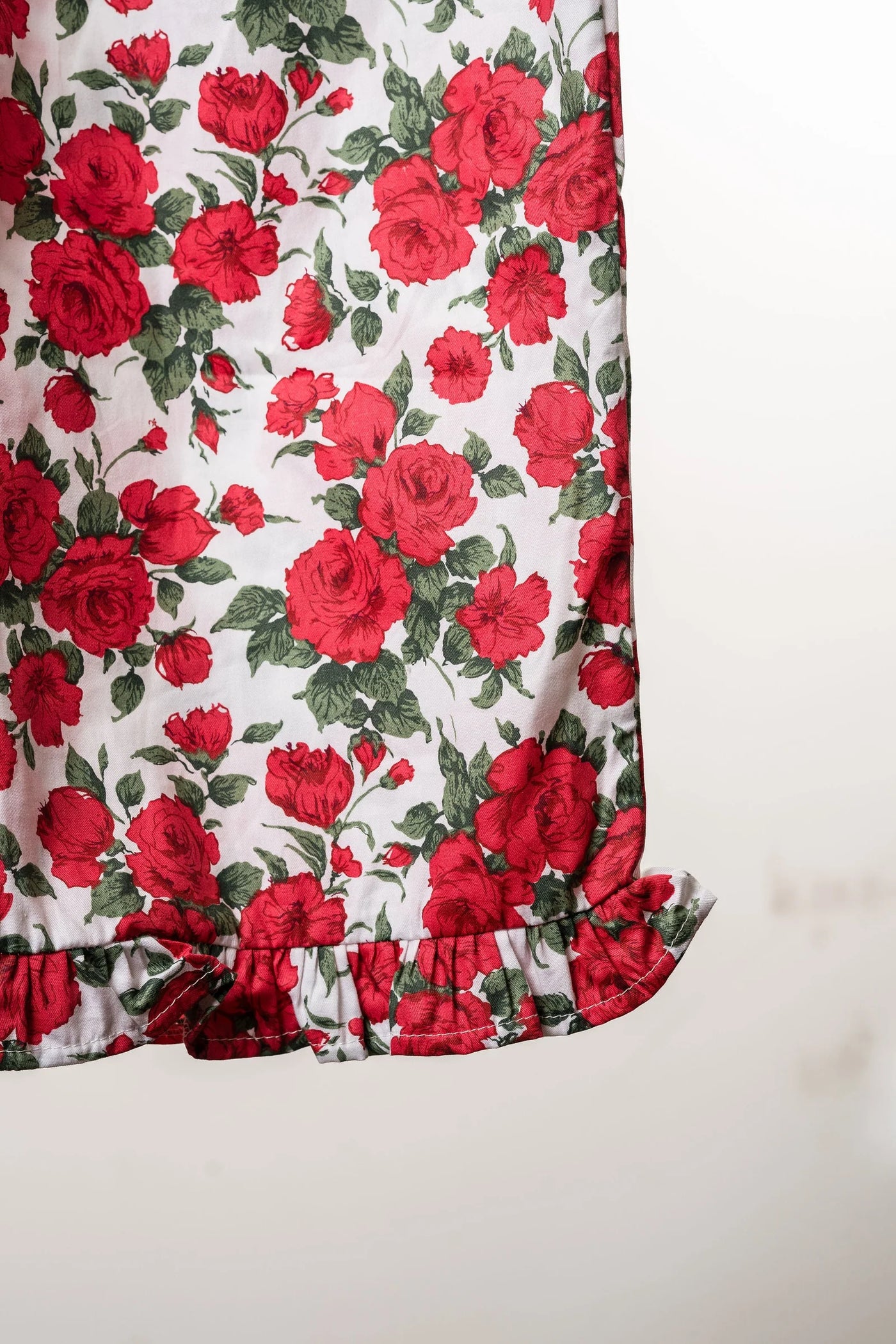 Fleur Ruffle Pant Rouge