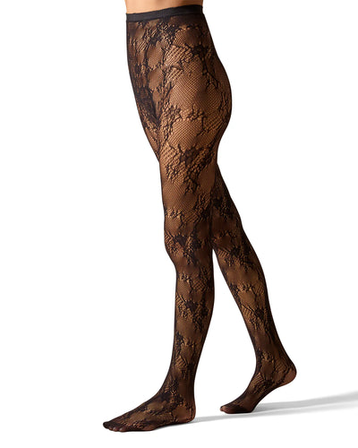 Women's Floral Net Nylon Sheer Tights