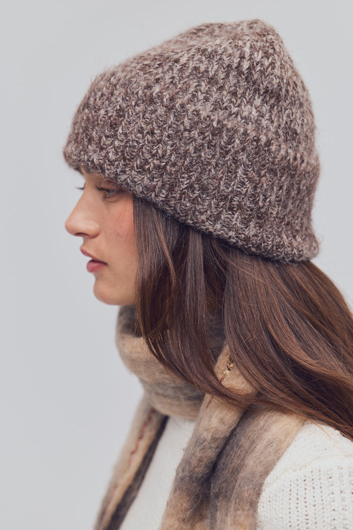 Frostline Beanie in Chocolate