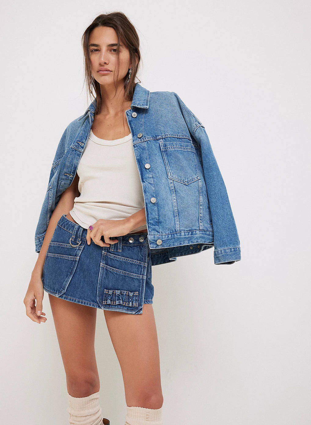 Swing Denim Jacket