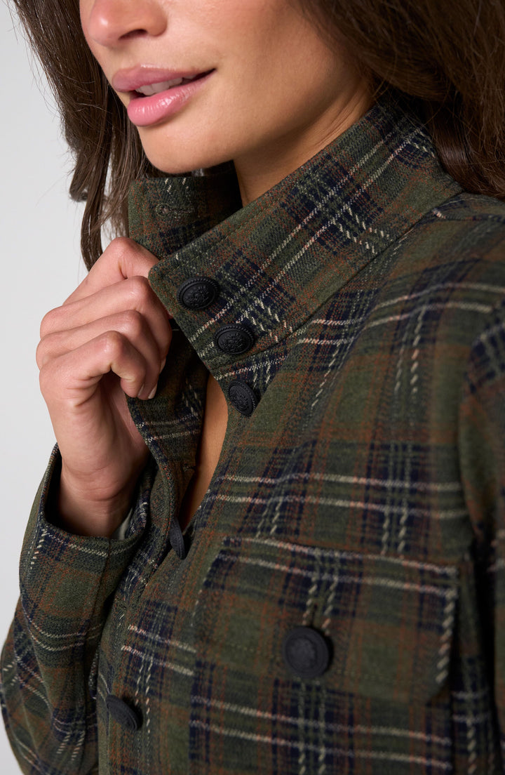 funnel neck field jacket