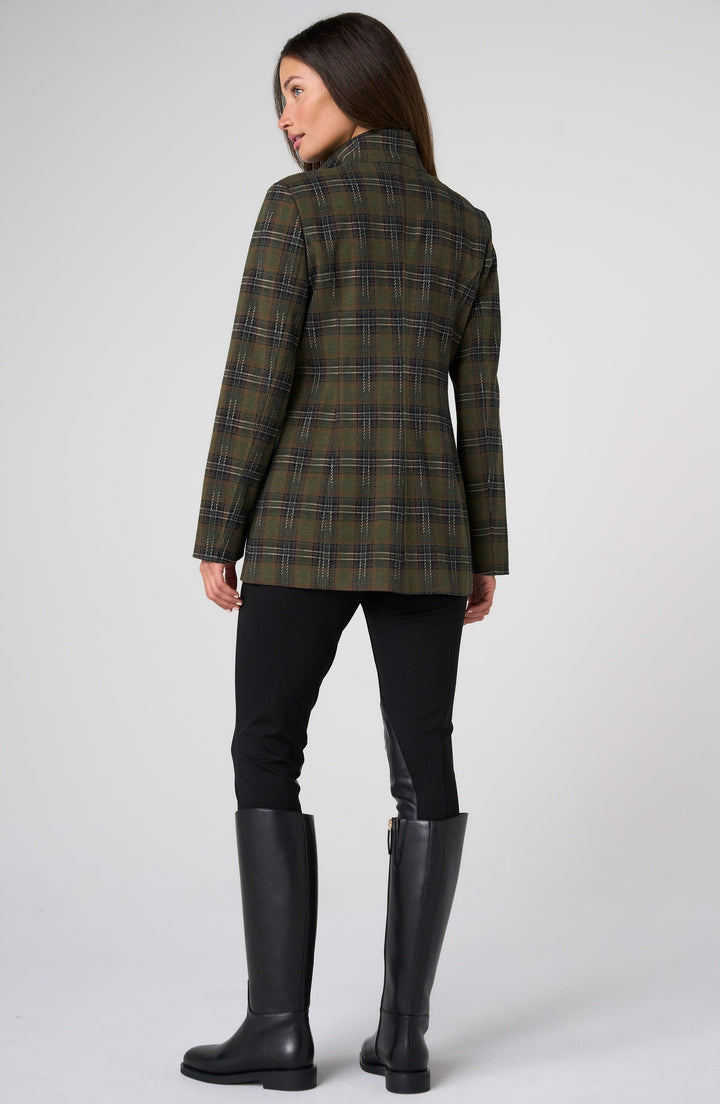 funnel neck field jacket