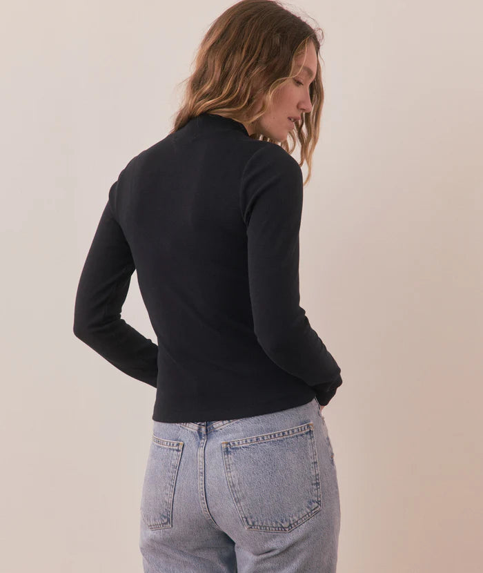 LS Lexi rib mock neck
