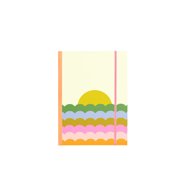 Sunset Scallop Notebook