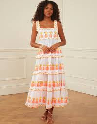 Athens dress pineapple cross stitch
