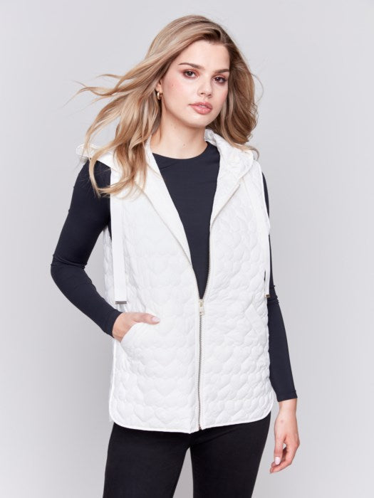 Quilted Mini Hearts Vest