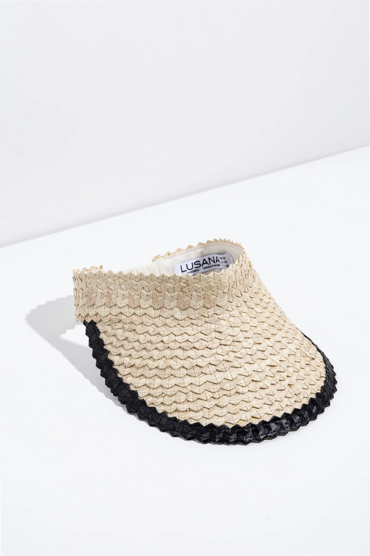 Single Stripe Baha Visor White Trim