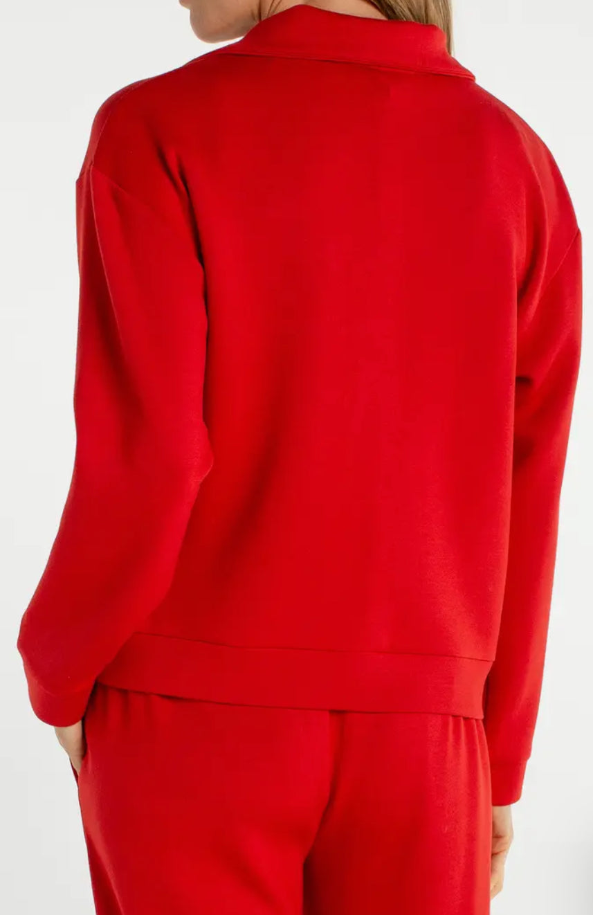 Half Zip Popover