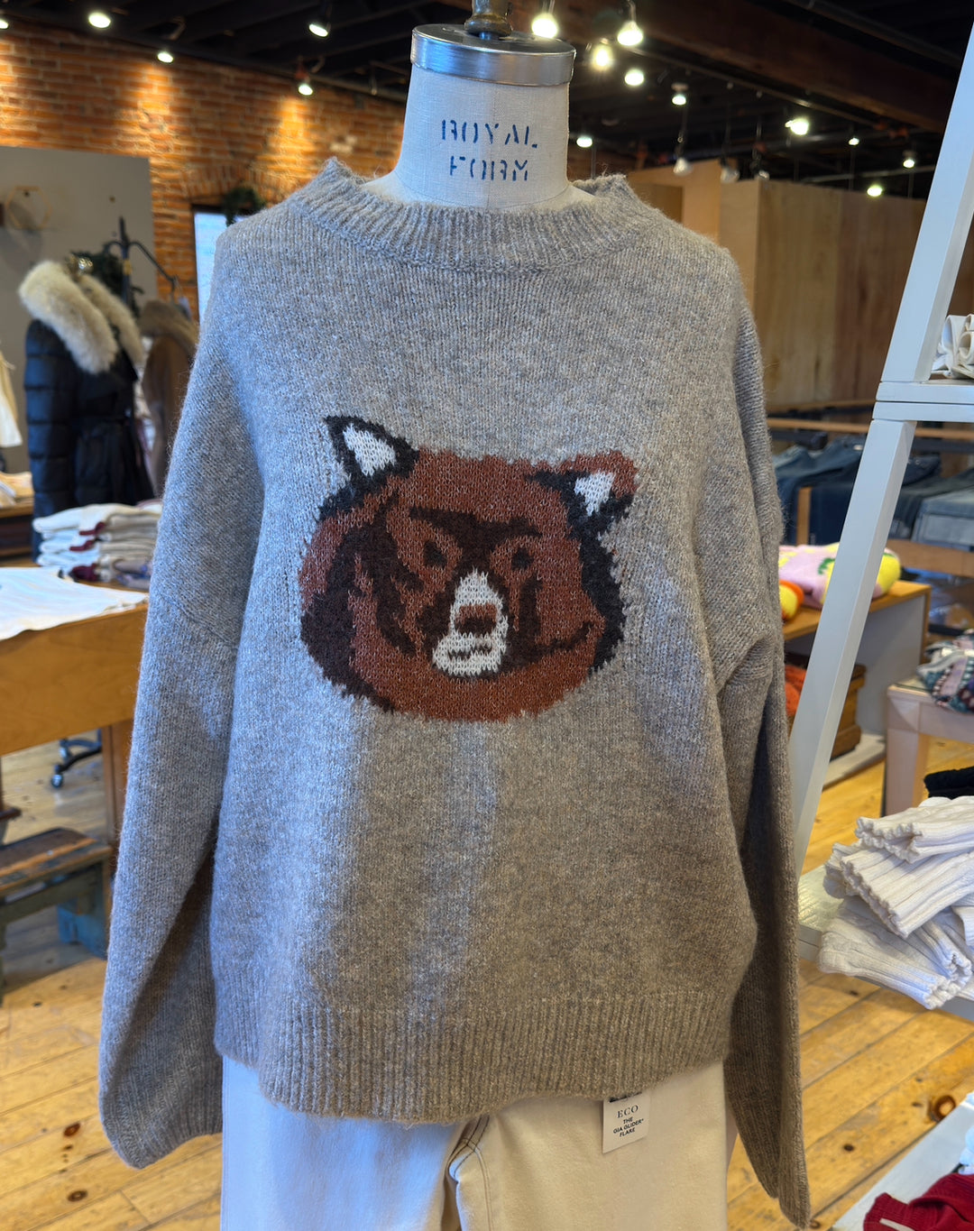 Bear sweater