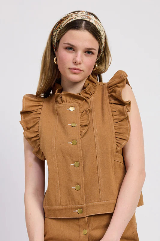 Yara vest top