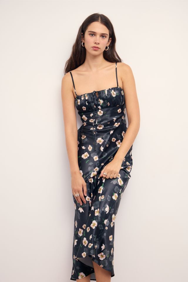 Elinor Bias Midi Dress