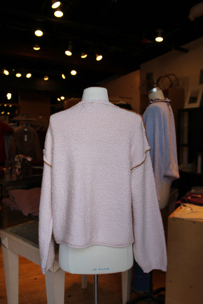 Contrast Stitch Cardi