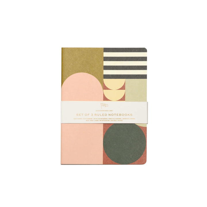 Flex Notebooks Saddle Stitch Spine - Set of 3